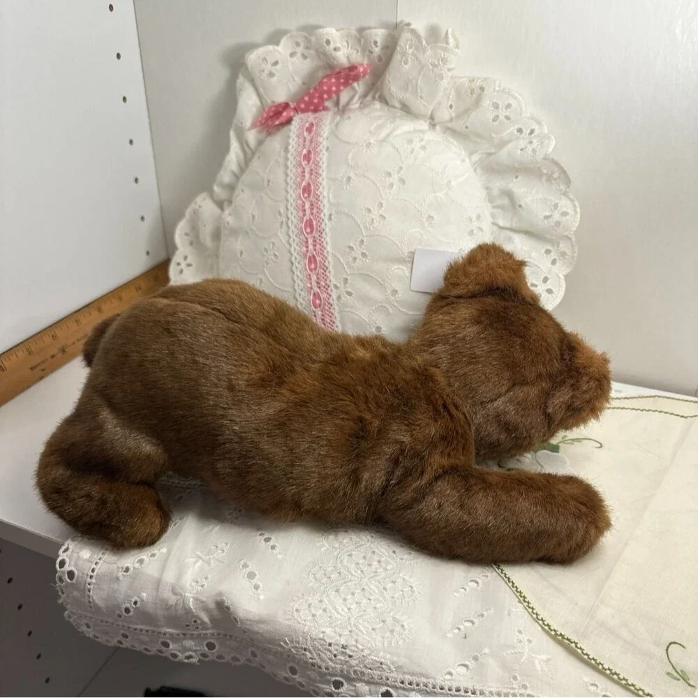Ty Classic Brown Teddy Bear Plush Stuffed Animal Vintage